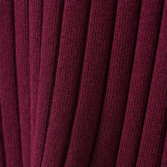 Mädchen Langarmshirt mit Rippstruktur