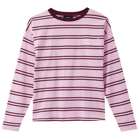 Mädchen Langarmshirt mit Rücken-Print