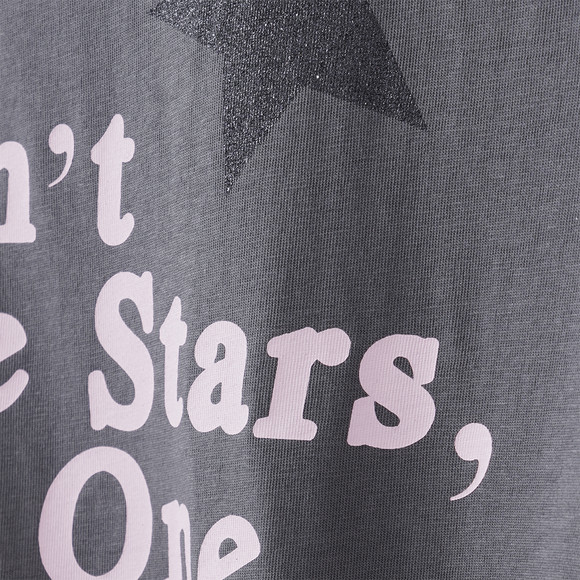 Mädchen T-Shirt mit Glitzer-Prints