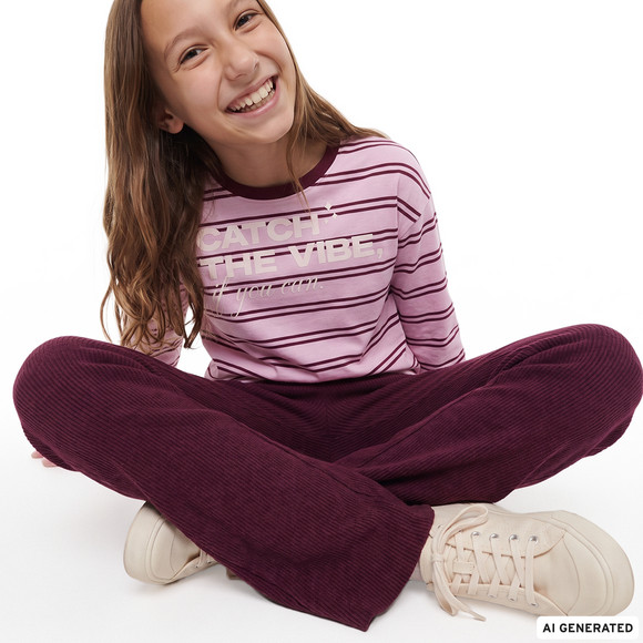 Mädchen Leggings mit Schlag