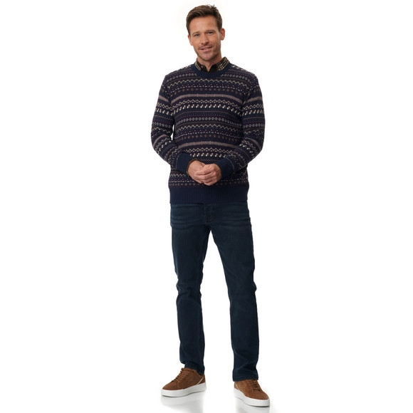 Herren Strickpullover mit Woll-Anteil