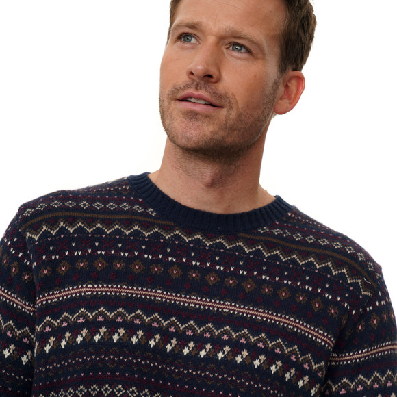 Herren Strickpullover mit Woll-Anteil