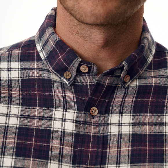 Herren Flanellhemd in Modern Fit