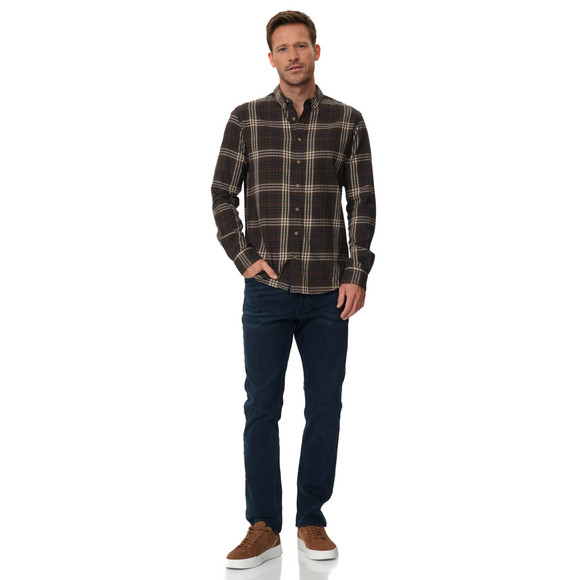 Herren Flanellhemd in Modern Fit
