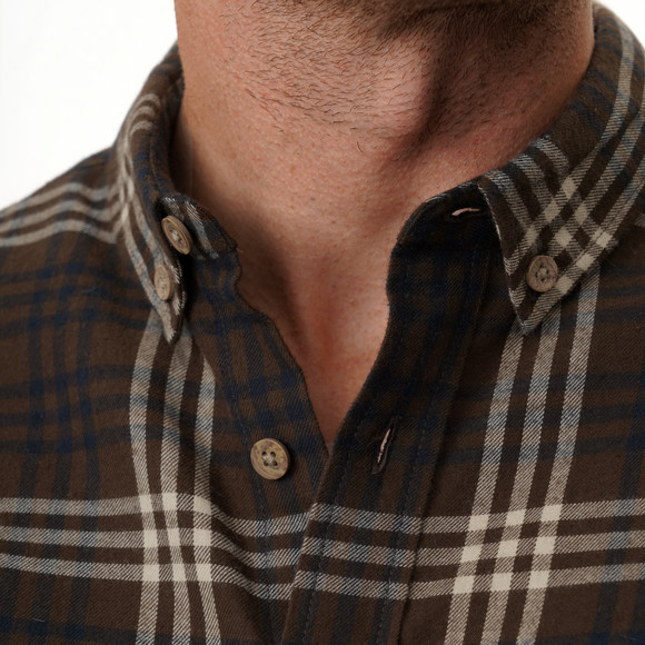 Herren Flanellhemd in Modern Fit