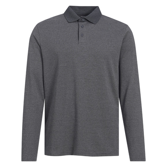 Herren Poloshirt mit leichten Streifen