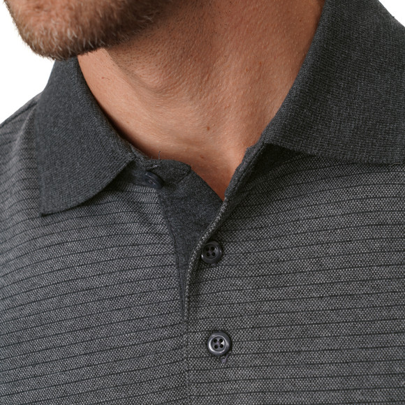 Herren Poloshirt mit leichten Streifen