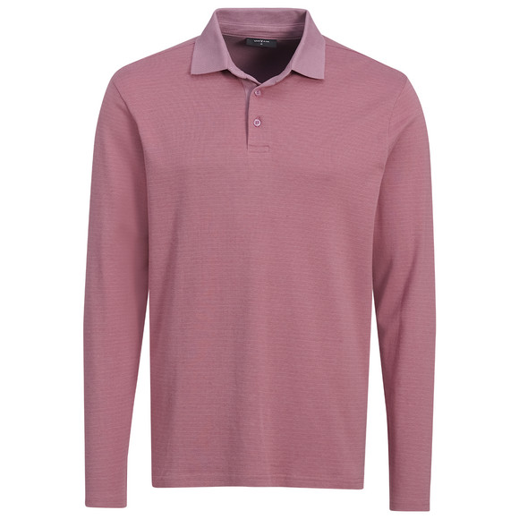 Herren Poloshirt mit leichten Streifen