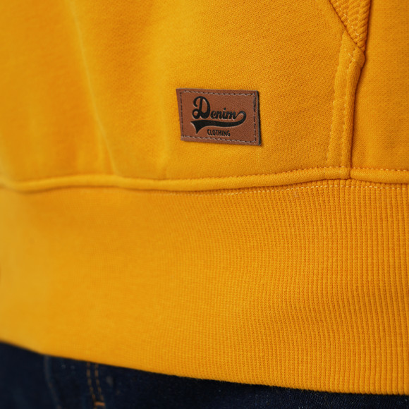 Herren Hoodie mit geprägtem Schriftzug