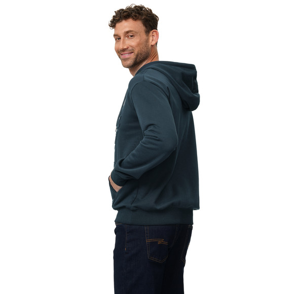 Herren Hoodie mit geprägtem Schriftzug