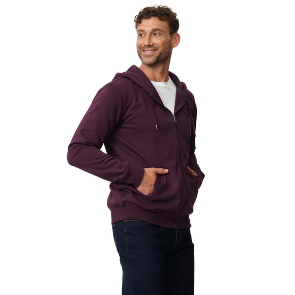 Herren Sweatjacke mit Kapuze