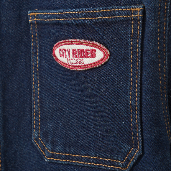 Jungen Jeansjacke aus Raw Denim