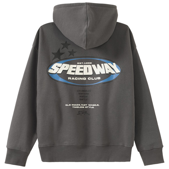 Jungen Hoodie mit großem Rücken-Print