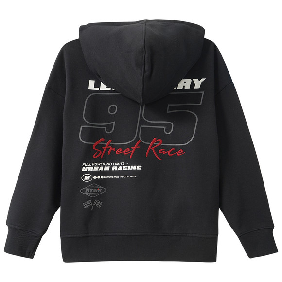 Jungen Hoodie mit großem Rücken-Print