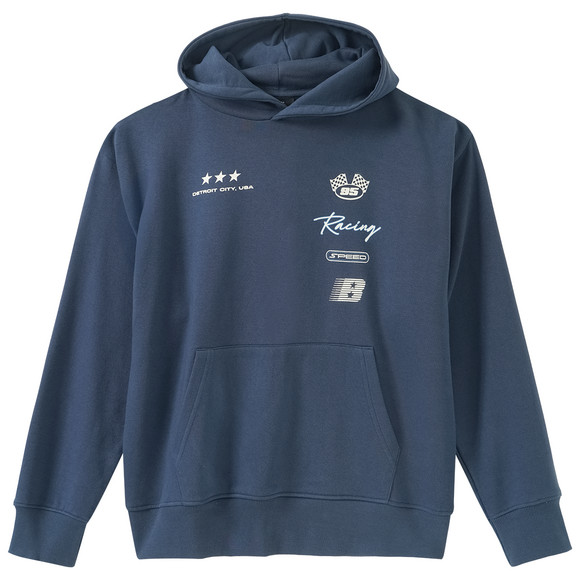 Jungen Hoodie mit großem Rücken-Print