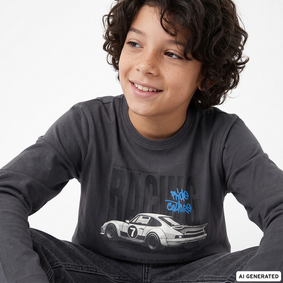 Jungen Langarmshirt mit Print