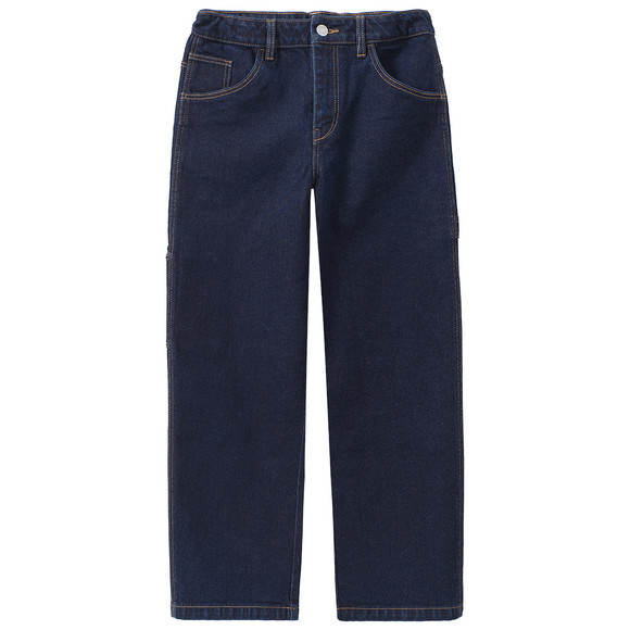 Jungen Straight-Jeans aus Raw-Denim
