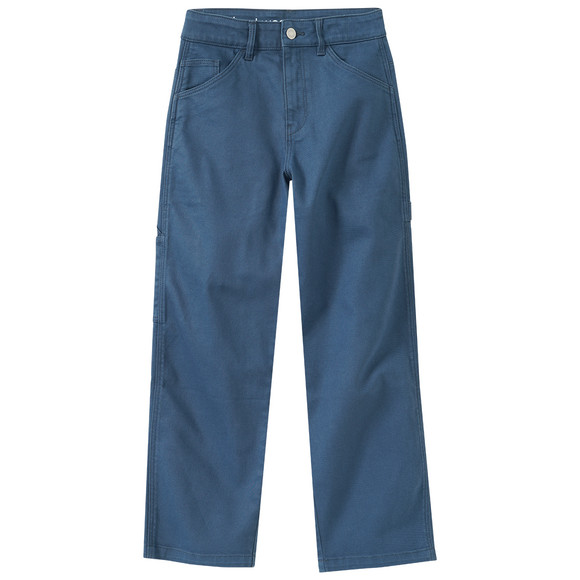 Jungen Straight-Jeans mit Stickerei