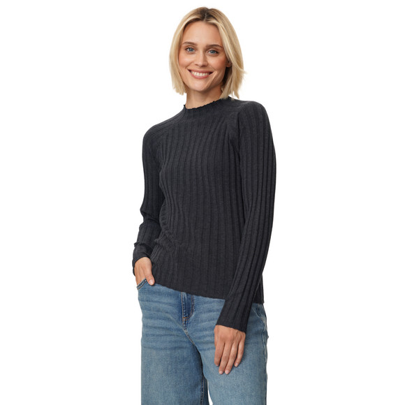 Damen Langarmshirt mit Turtleneck 