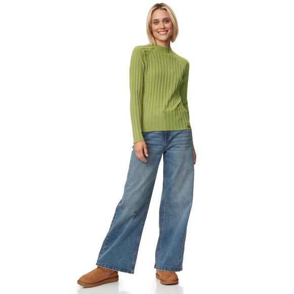 Damen Langarmshirt mit Turtleneck 