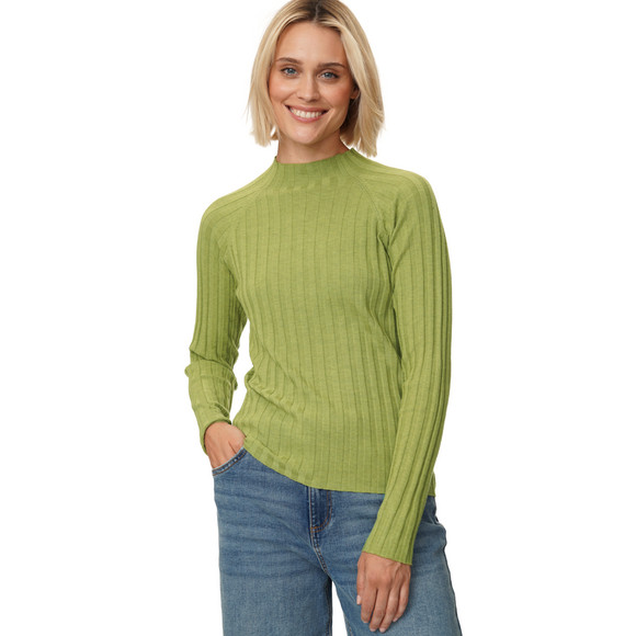 Damen Langarmshirt mit Turtleneck 