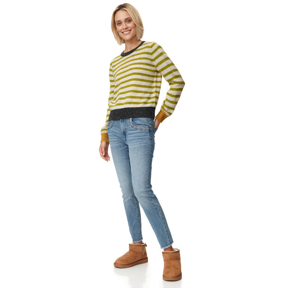 Damen Strickpullover mit Wolle