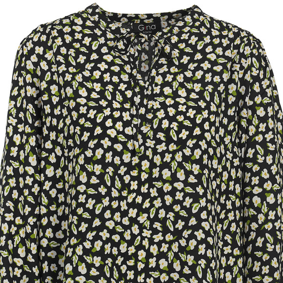 Damen Schlupfbluse mit Allover-Print
