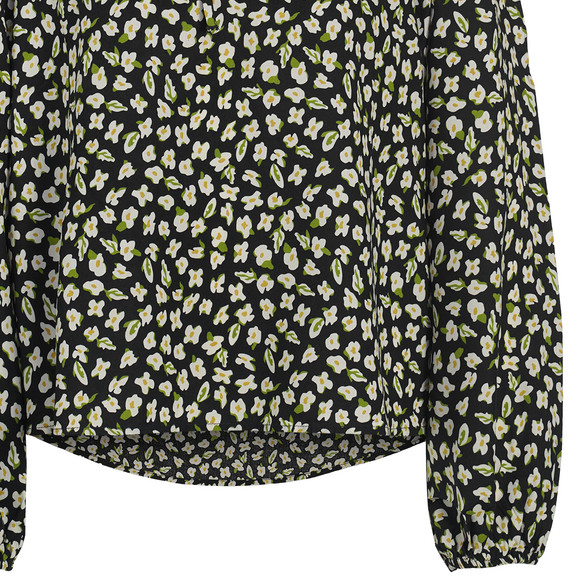 Damen Schlupfbluse mit Allover-Print