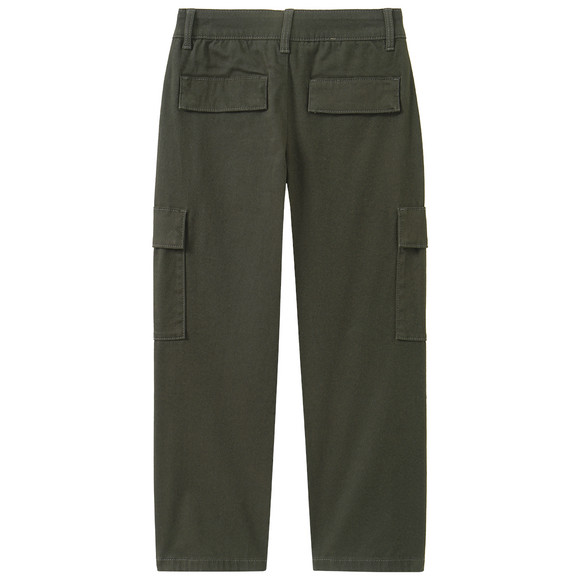 Jongensbroek met knoop en rits