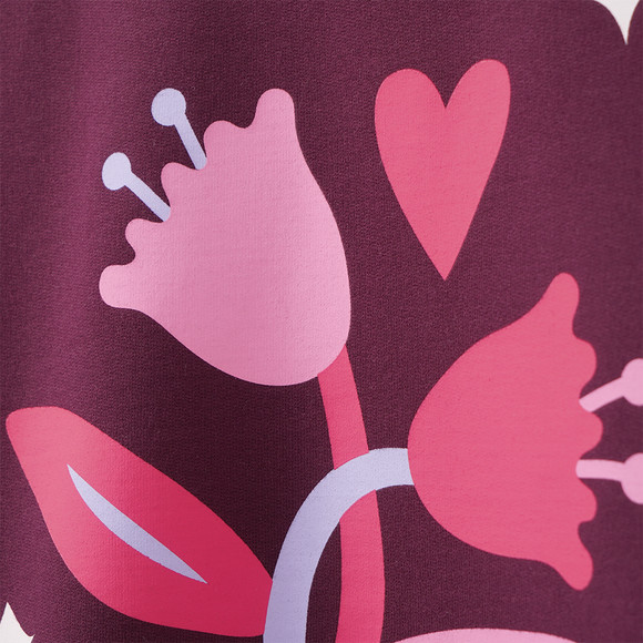 Mädchen Sweatshirt mit Frontprint