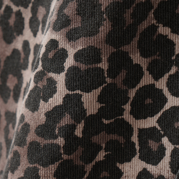 Meisjesovershirt met luipaardprint