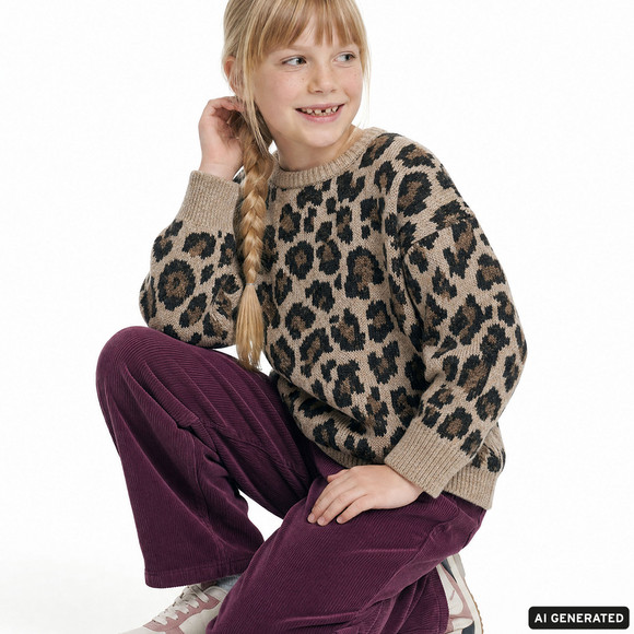 Mädchen Cordhose unifarben