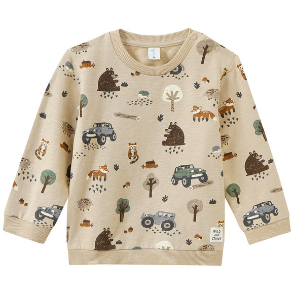 Baby Sweatshirt mit Allover-Print