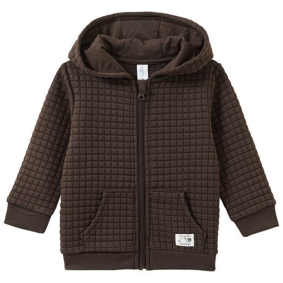 Baby  Sweatjacke mit Waffel-Struktur