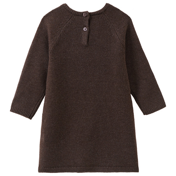 Baby Strickkleid mit Fuchs-Motiv