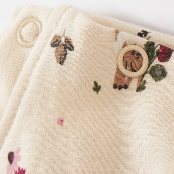 Baby Sweatshirt mit Allover-Print