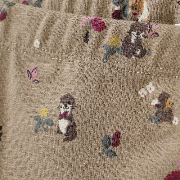 Baby Leggings mit Allover-Print