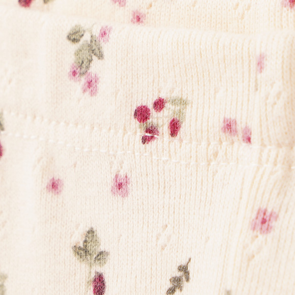 Baby Sweatleggings mit Blümchen-Print