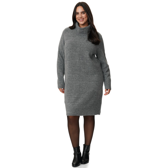 Damen Strickkleid mit Rollkragen