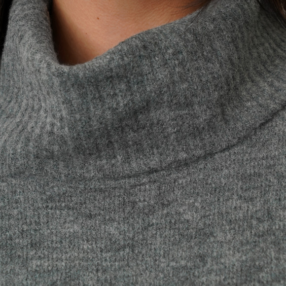 Damen Strickkleid mit Rollkragen