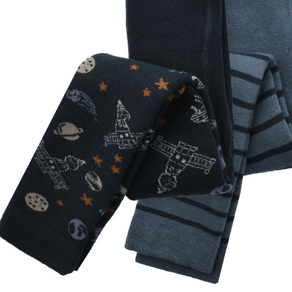 2 Jungen Frottee-Leggings im Set
