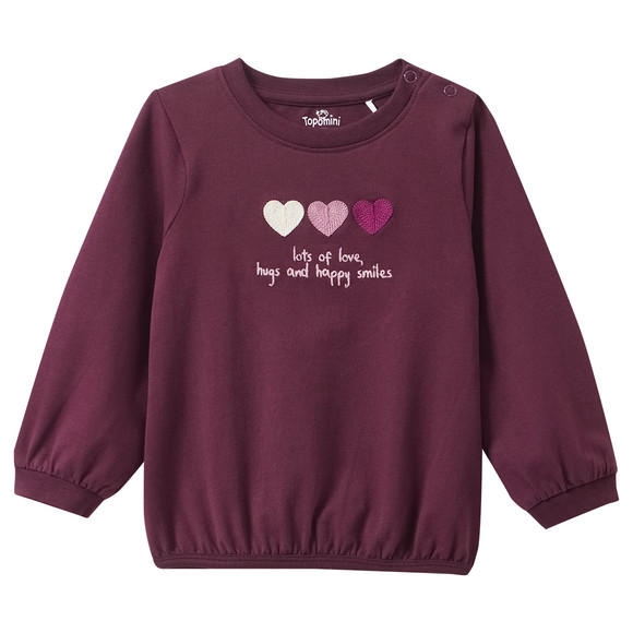 Baby-shirt met lange mouwen