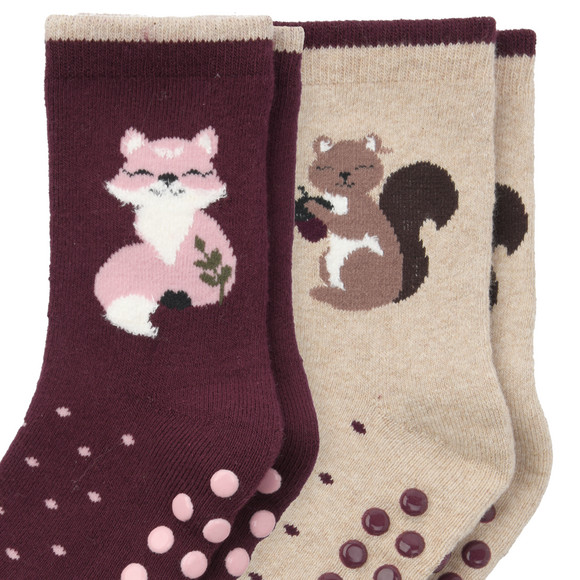 2 Paar Mädchen Stoppersocken im Set
