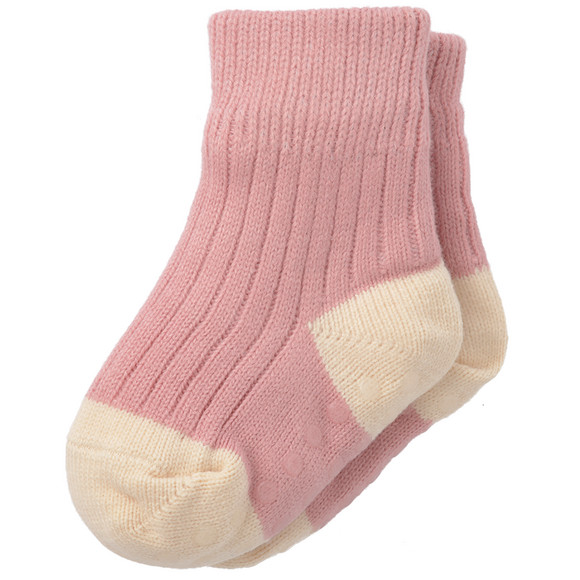 1 Paar Mädchen Stoppersocken mit Plüschfutter