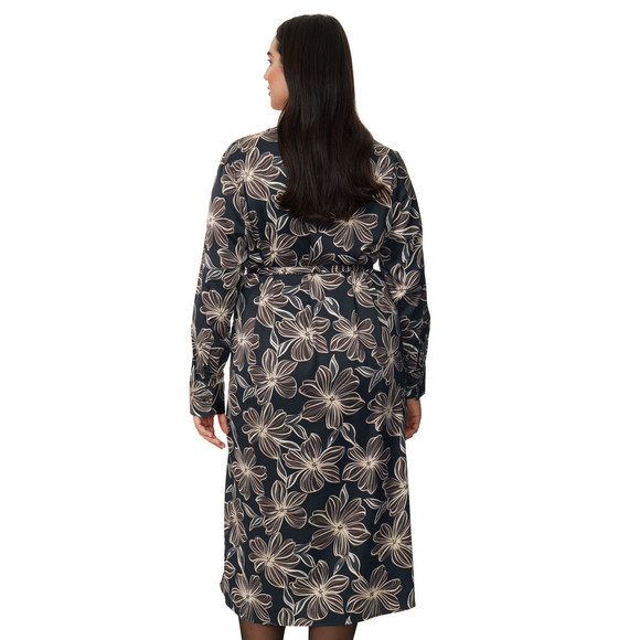 Damen Kleid mit Blumen-Muster