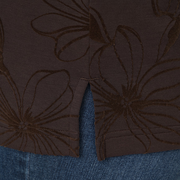 Damen Modal-Shirt mit Blumen-Allover