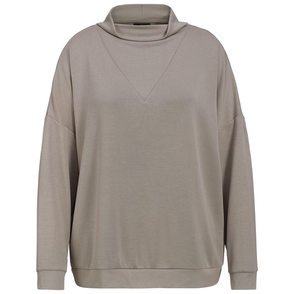 Damen Modal-Shirt mit Turtleneck