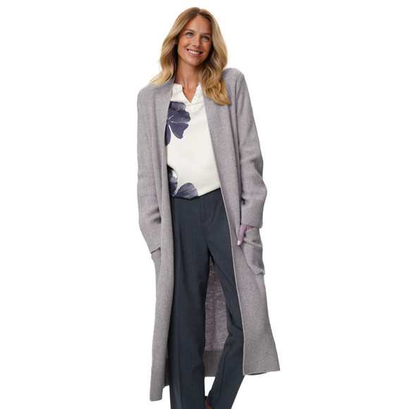 Damen Strickjacke im Long-Style