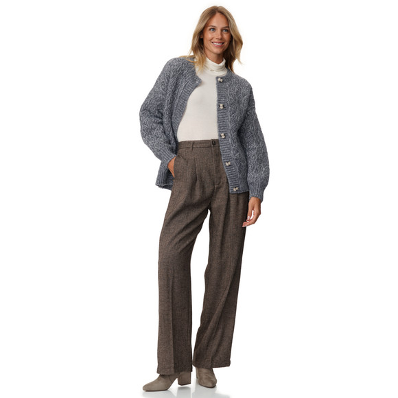 Damen Strickjacke mit Wollanteil