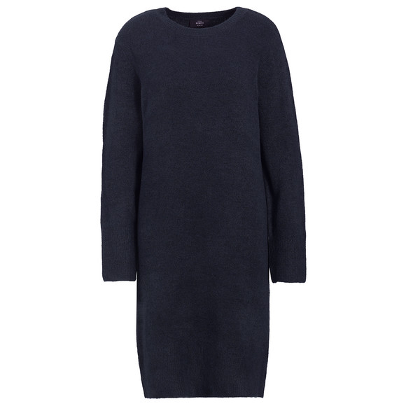 Damen Strickkleid mit Wollanteil